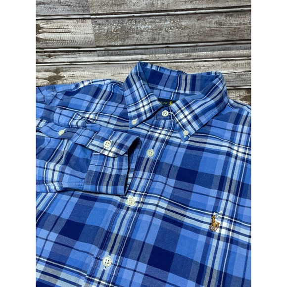 Ralph Lauren Long Sleeve‎ Button Up Blue EUCSize L - Picture 1 of 5